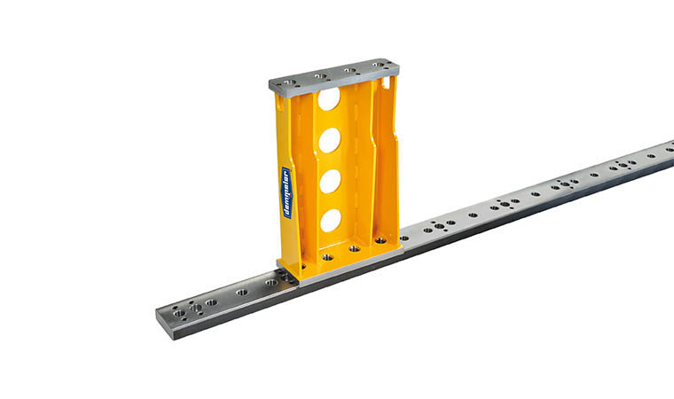 Fuß für Distanzwinkel D28 200 x 400 mm