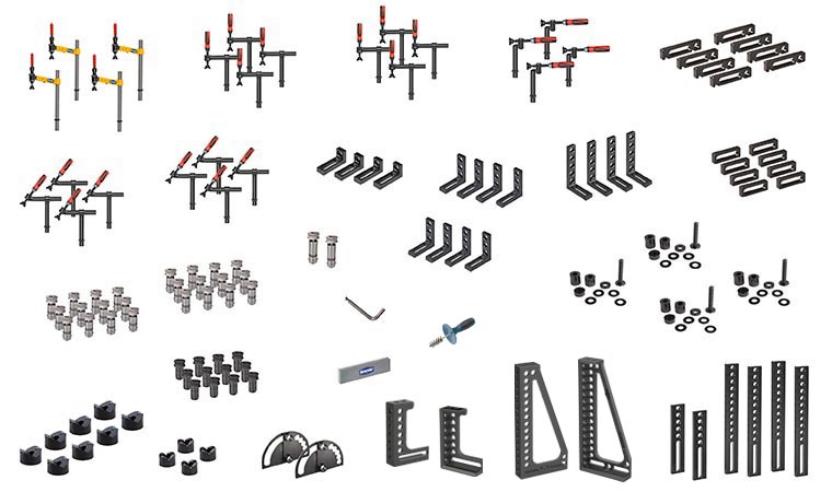 PROFIPlusLINE Set 720 D16 with PC bolts