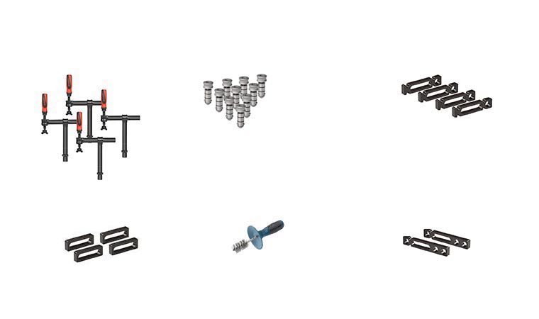 PROFIPlusLINE Set 711 D22 with PPC bolts