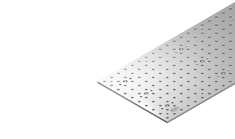Clamping floor plate 1000 x 1000 mm