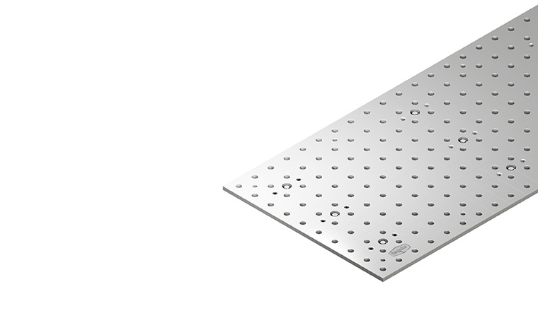 Clamping floor plate XL 1000 x 1000 mm
