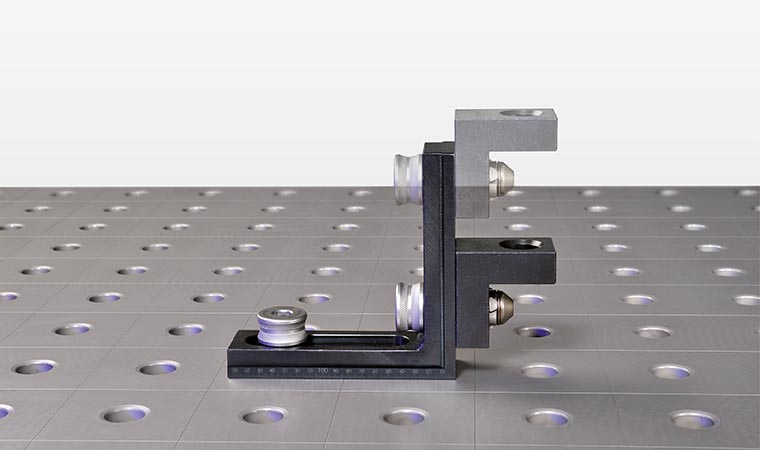 PROFIPlusLINE Clamping and locating angle oblong hole/oblong hole