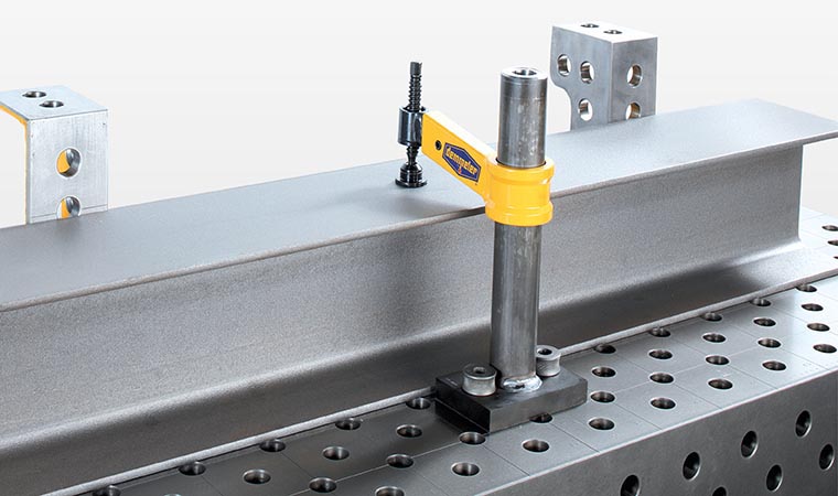 Multi-clamping and support tower system 28