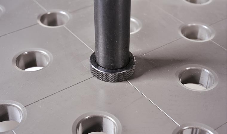 VARIO stop ring for round screw clamp tubes