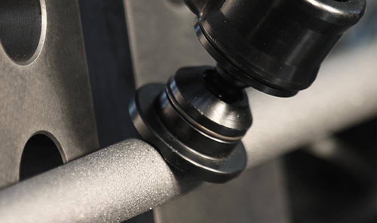Plunger and contact piece 