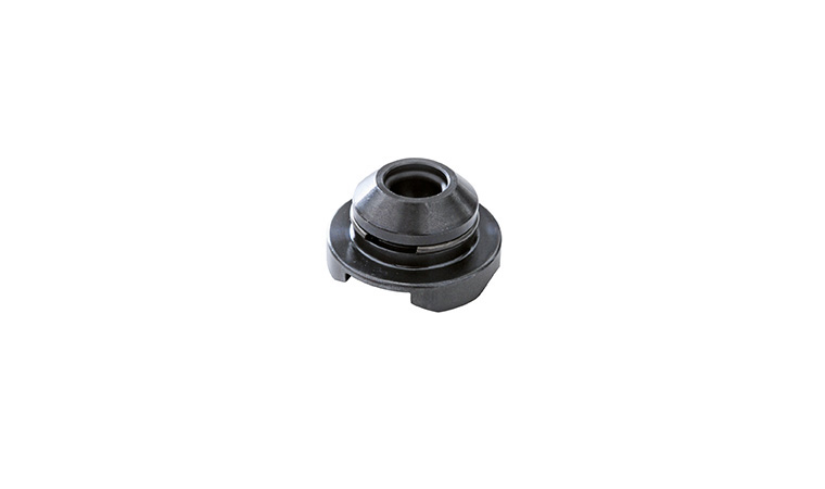 Plunger and contact piece / clamping pad with V-block