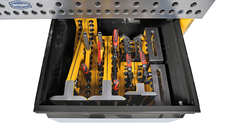 Detailview - Demmeler Maschinenbau - welding table / turntable