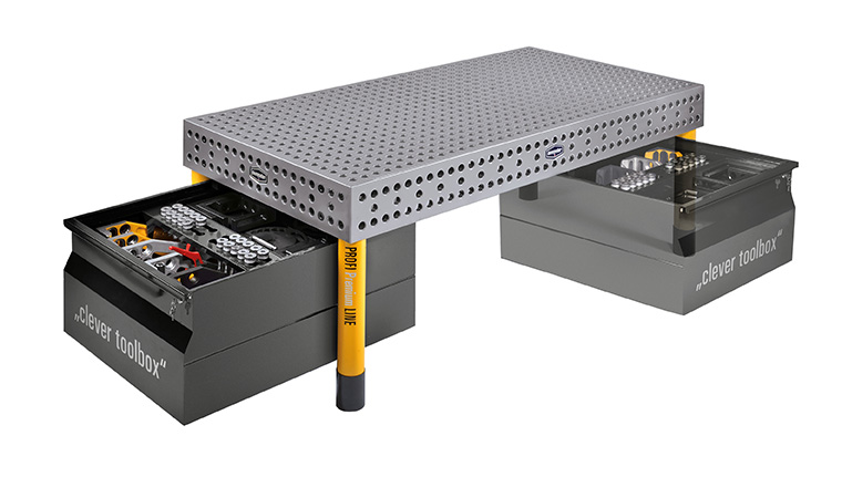 Besttoolifes Schweiß-Eckklemme TCA2-L - Aluminium Klemme 1-40mm Spannbereich