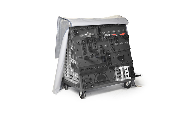 Tarpaulin for accessory cart
