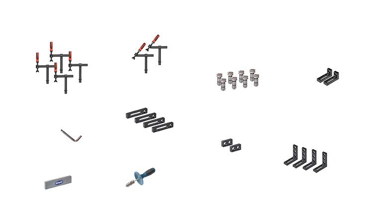 PROFIEcoLINE Set 711 D16 with PC bolts