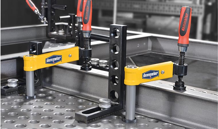 PROFIEcoLINE Clamping and locating angle large bore/oblong hole